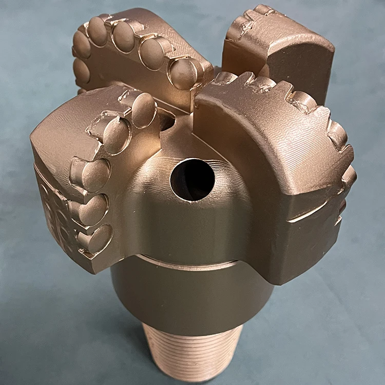 Water Drill Bit 5 1/2" Well Drilling Pdc Drill Bit Pdc Matrix / Steel Body 4wing Single Row Pdc Bit 2 7/8"API