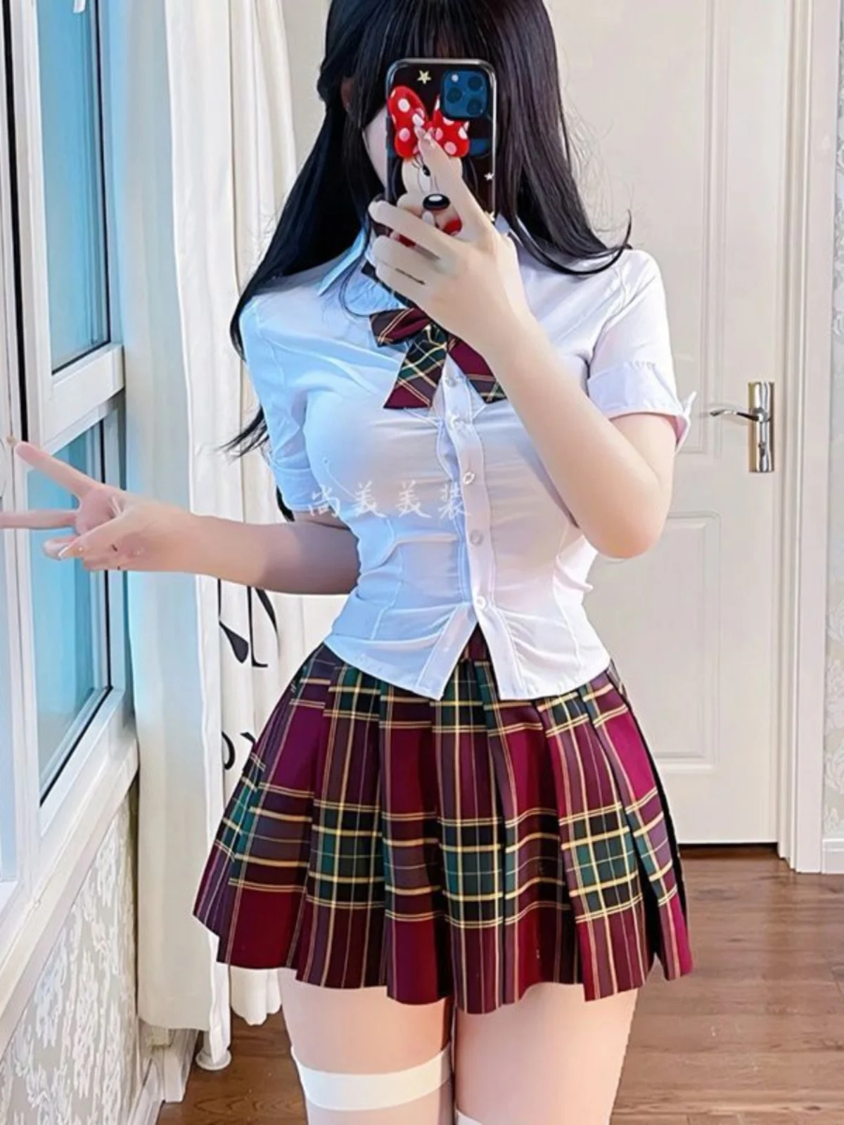 Slimming High Waist Short Sleeve Shirt And Skirt Set for plus Size Women Elastic Waist Uniform Style Fashion Set
Slimming High Waist Short Sleeve Shirt And Skirt Set for plus Size Women Elastic Waist Uniform Style Fashion Set