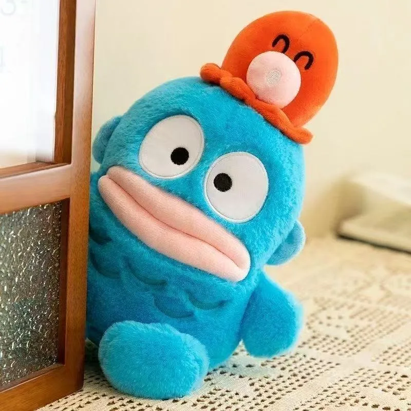 Sweet Sanrio Hangyodon аниме Kawaii милая кукла кулон милый мультфильм детские мягкие украшения подарки на день рождения игрушки для детей
Sweet Sanrio Hangyodon аниме Kawaii милая кукла кулон милый мультфильм детские мягкие украшения подарки на день рождения игрушки для детей
