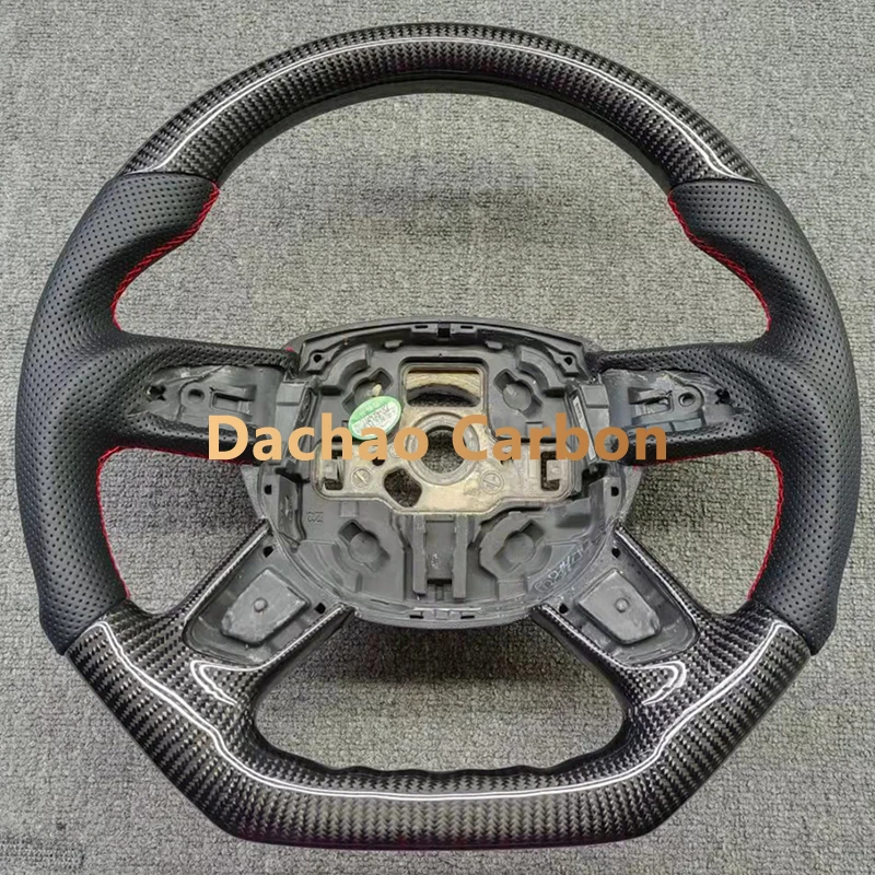 Real Carbon Fiber Steering Wheel For Audi A4 A6 C6 C7 B7 B8 Q7 2012 High Quality Leather Custom Style
Real Carbon Fiber Steering Wheel For Audi A4 A6 C6 C7 B7 B8 Q7 2012 High Quality Leather Custom Style