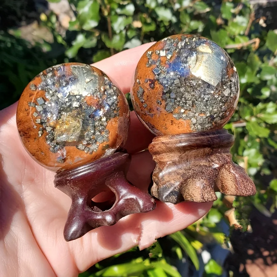 Pyrite Sphere Cluster Quartz Crystal Bal Home Garden Offcie Decor Reiki Crystal Gifts Halloween and Christmas
Pyrite Sphere Cluster Quartz Crystal Bal Home Garden Offcie Decor Reiki Crystal Gifts Halloween and Christmas