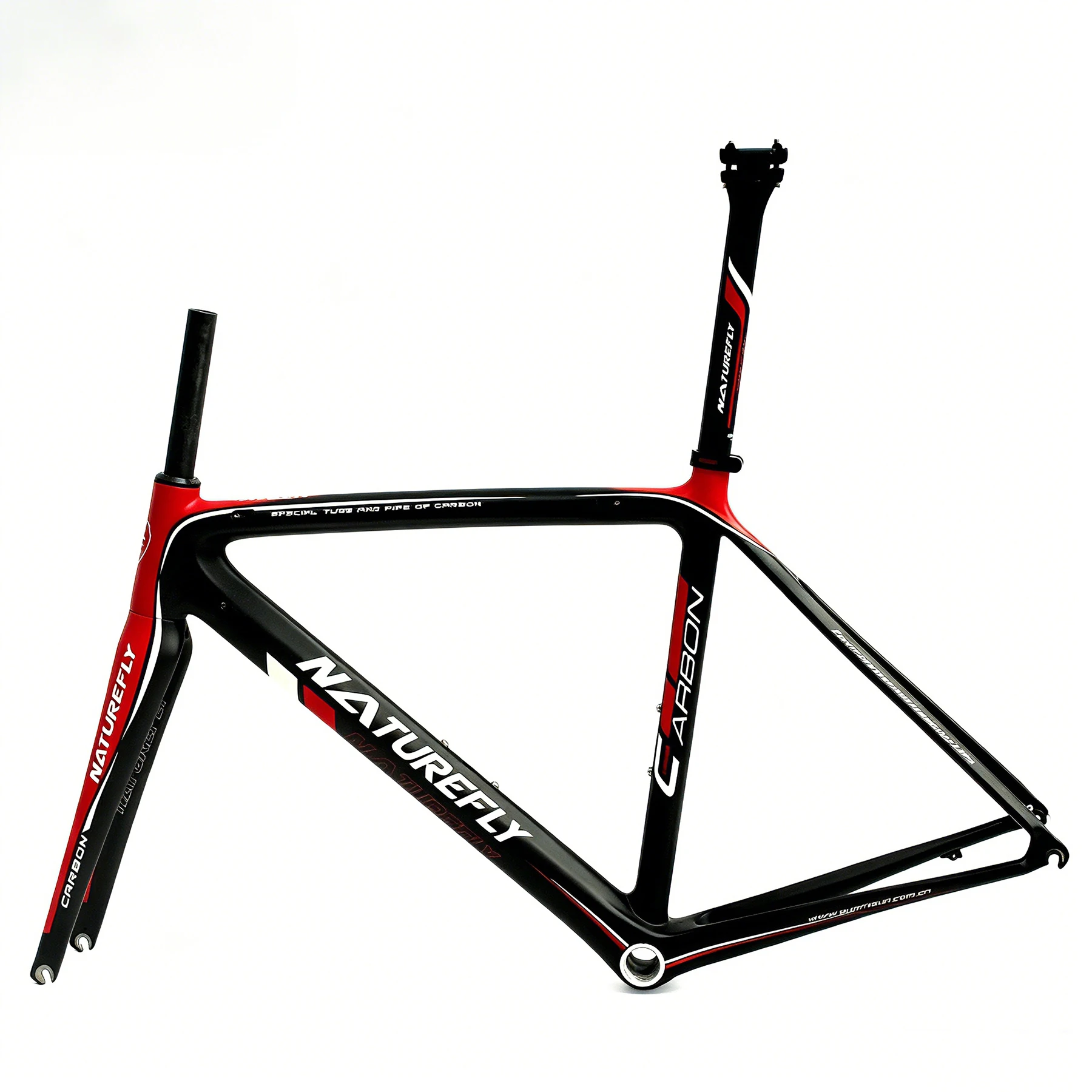 Naturefly Red Black Carbon Road Bike Frame Full Speed Frameset City Bicycle Frame 700x23C
Naturefly Red Black Carbon Road Bike Frame Full Speed Frameset City Bicycle Frame 700x23C