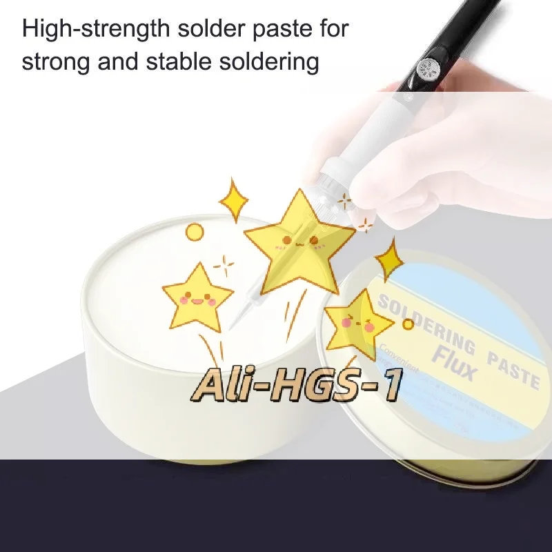 Electronics Flux Solder Paste for Battery Repair Maximum Tinning Fast Melt Rosin for Easy Use in Hobbyist Kits
Electronics Flux Solder Paste for Battery Repair Maximum Tinning Fast Melt Rosin for Easy Use in Hobbyist Kits