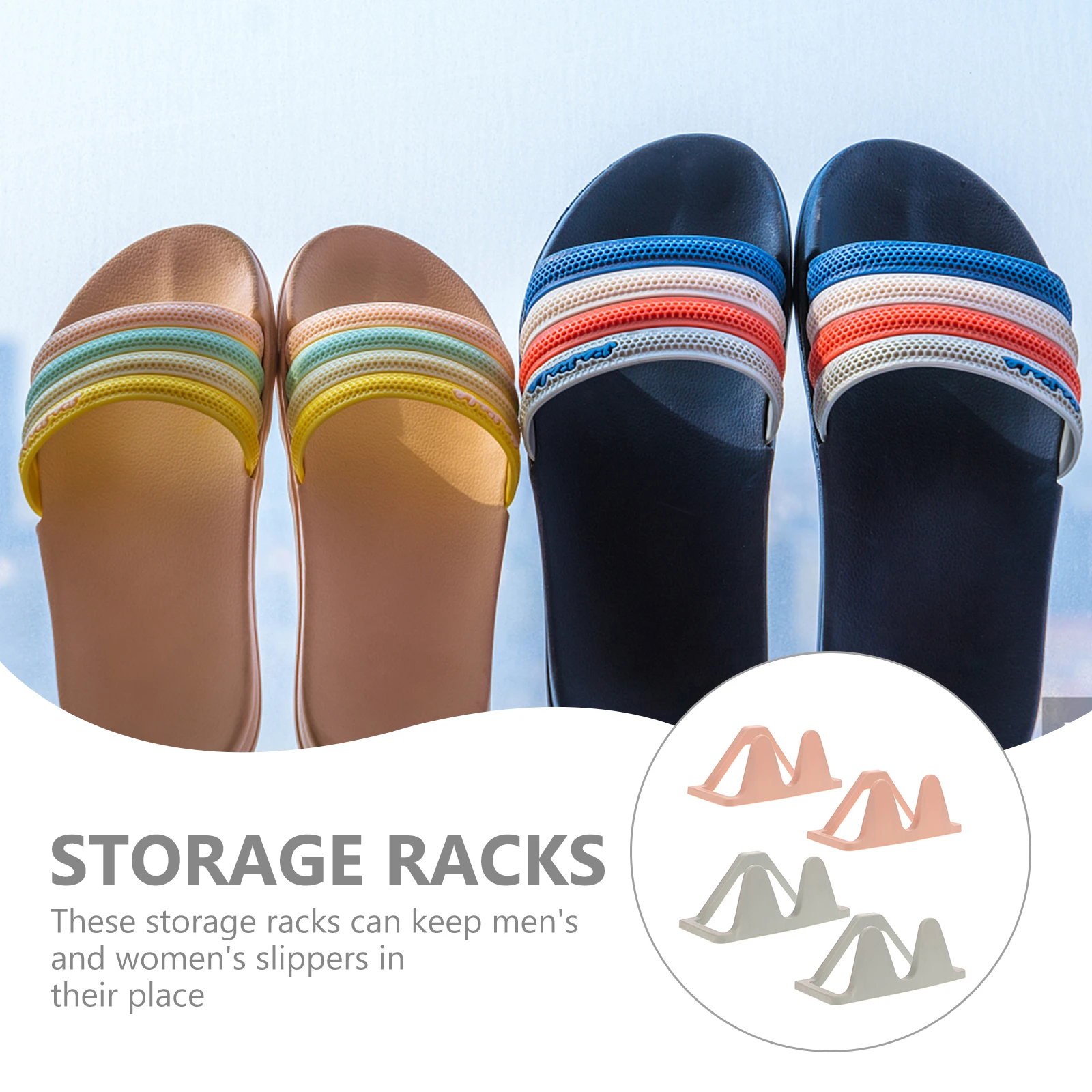 4pcs Slipper Storage Mount Shoes Organizer Hanger PP Material Waterproof No Drilling Easy Install for Men
4pcs Slipper Storage Mount Shoes Organizer Hanger PP Material Waterproof No Drilling Easy Install for Men