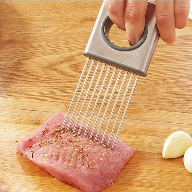 20pcs Kitchen Gadget Onion Fork, Fruit, Stainless Steel Onion Cutting Onion Needle Cj07123
20pcs Kitchen Gadget Onion Fork, Fruit, Stainless Steel Onion Cutting Onion Needle Cj07123