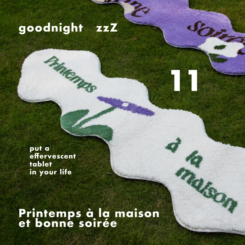 Good Night Plant Floral Bedroom Carpet Girl's Bedside Rug French Style Polyester Fiber Flower Pattern Machine Woven Home Decor
Good Night Plant Floral Bedroom Carpet Girl's Bedside Rug French Style Polyester Fiber Flower Pattern Machine Woven Home Decor
