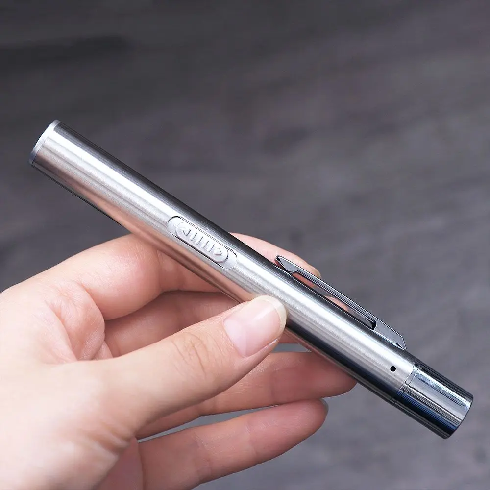 Stainless Steel Flashlight Torch Led Flashlight Mini LED Pen Doctor Nurse Pen Penlight Torch LED Pen Light Nursing Handy Pen
Stainless Steel Flashlight Torch Led Flashlight Mini LED Pen Doctor Nurse Pen Penlight Torch LED Pen Light Nursing Handy Pen