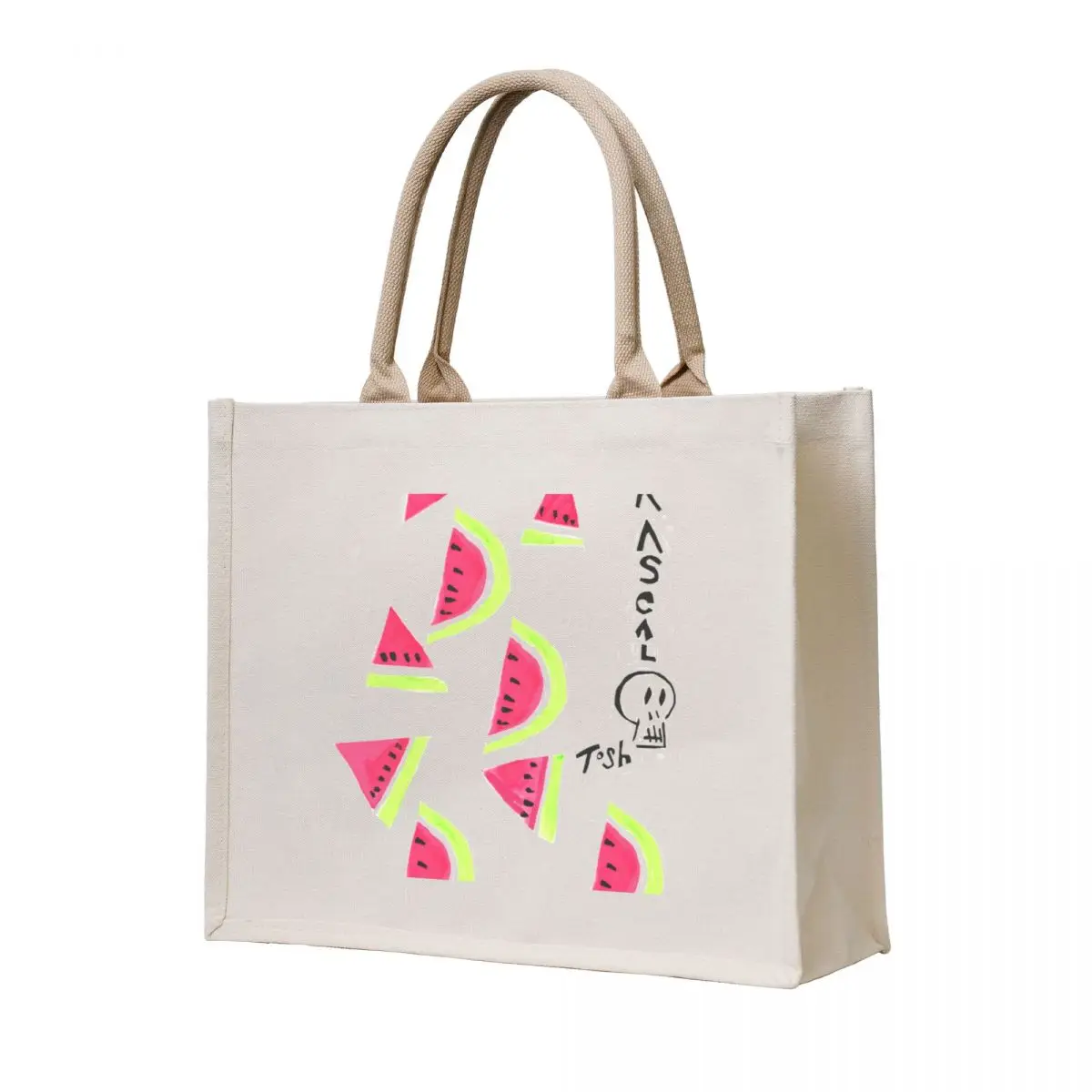 Rascal Watermellon Tote Bag shopping bags foldable Women's bag bag for beach tote screen 
Rascal Watermellon Tote Bag shopping bags foldable Women's bag bag for beach tote screen