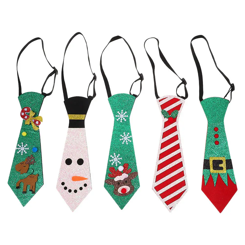 5Pcs Kids Christmas Ties Holiday Party School Performance Neckties Snowman Reindeer Tree Designs Soft Comfortable Festive
5Pcs Kids Christmas Ties Holiday Party School Performance Neckties Snowman Reindeer Tree Designs Soft Comfortable Festive