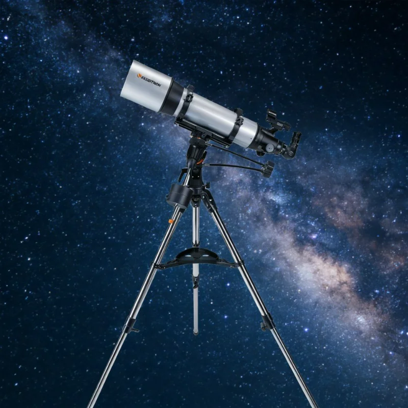 Телескоп Celestron Achromatic Refraction 120EQ 120/700 мм с регулируемым немецким экваториальным кронштейном EQ3M-R5 из нержавеющей стали
Телескоп Celestron Achromatic Refraction 120EQ 120/700 мм с регулируемым немецким экваториальным кронштейном EQ3M-R5 из нержавеющей стали