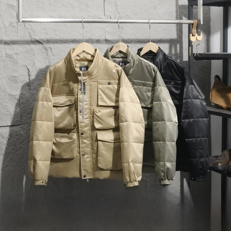 Thiened down Jaet Men's Stand Collar Du down Coat Autumn Winter Warm Anti-Cold Outdoor Ci Casual Sle Waterproof Zip...
Thiened down Jaet Men's Stand Collar Du down Coat Autumn Winter Warm Anti-Cold Outdoor Ci Casual Sle Waterproof Zip...