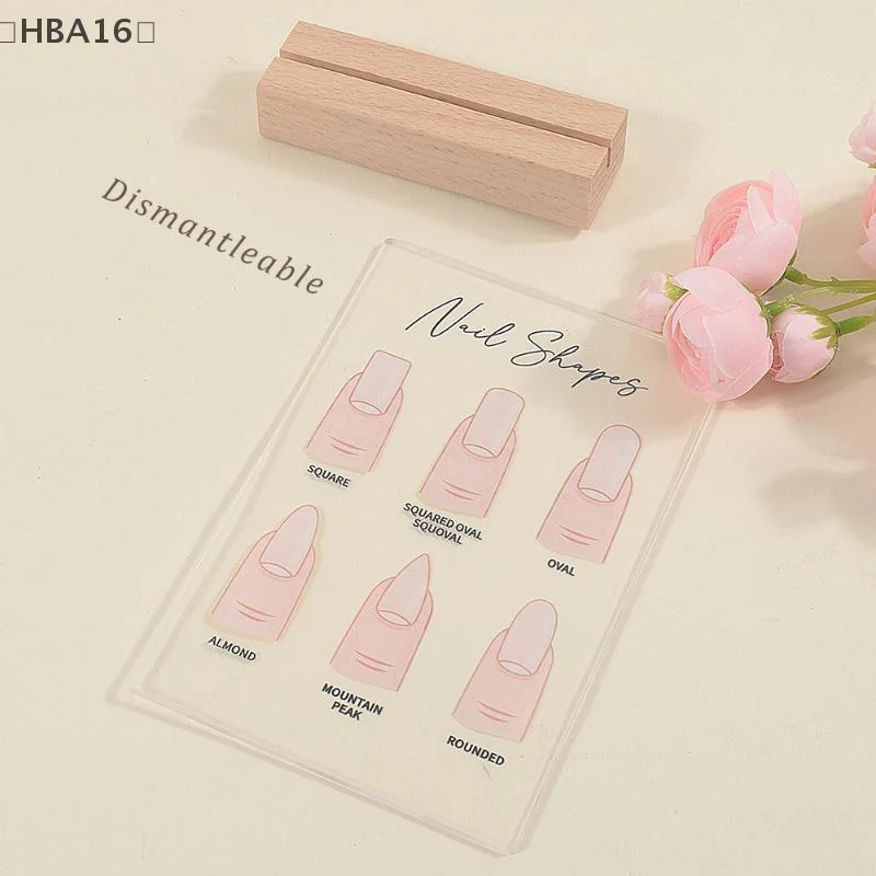 〔HBA16〕Acrylic Nail Art Signboard Nail Shapes Display Rack Wearing Armor Display Board Artwork Rack Nail Display Stand
〔HBA16〕Acrylic Nail Art Signboard Nail Shapes Display Rack Wearing Armor Display Board Artwork Rack Nail Display Stand