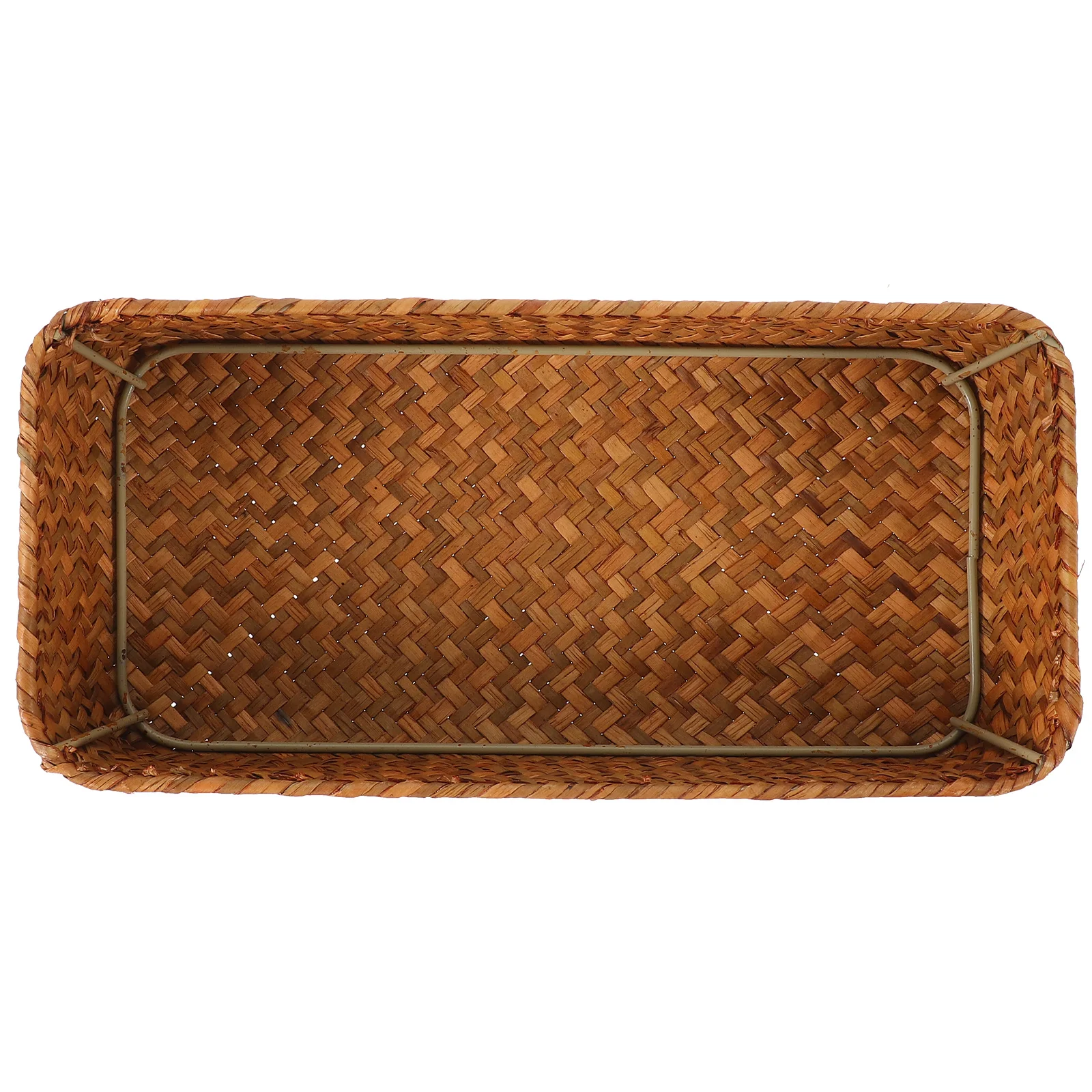 Woven Cutlery Basket 26X12X5CM Orange Straw Silverware Organizer Kitchen Storage Baskets Tabletop Sundry Holder
Woven Cutlery Basket 26X12X5CM Orange Straw Silverware Organizer Kitchen Storage Baskets Tabletop Sundry Holder