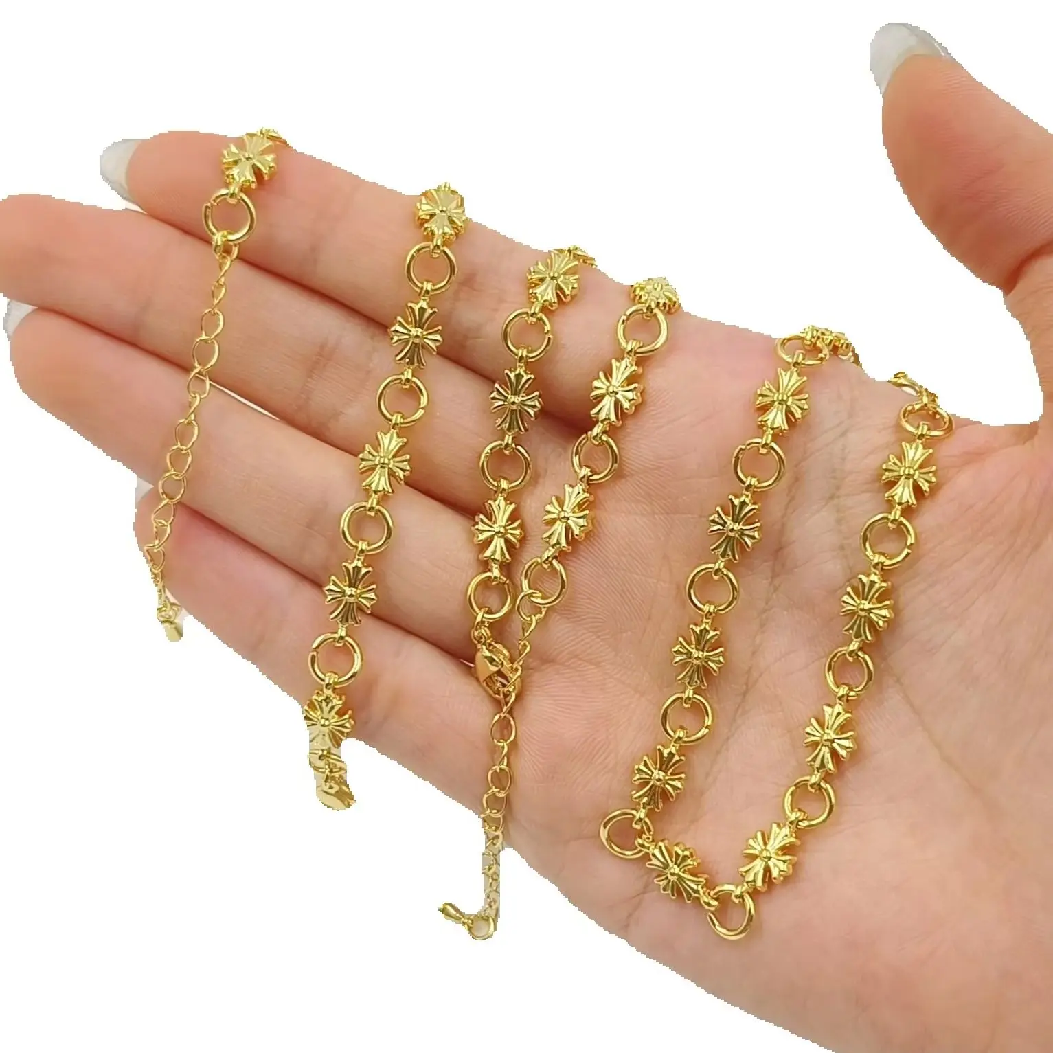 WT-JF369 Luxury&Exquisite Yellow Brass Fine Tiny Charms Can Be Adjustable Bracelet for Couple Retro Daily Accessory
WT-JF369 Luxury&Exquisite Yellow Brass Fine Tiny Charms Can Be Adjustable Bracelet for Couple Retro Daily Accessory