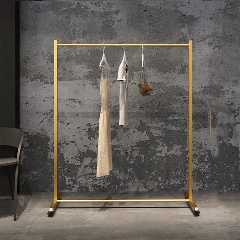 Standing Nordic Clothing Rack Golden Corner Bedroom Commercial Clothing Rack Hallway Percheros Para Ropa Modular Furniture
Standing Nordic Clothing Rack Golden Corner Bedroom Commercial Clothing Rack Hallway Percheros Para Ropa Modular Furniture