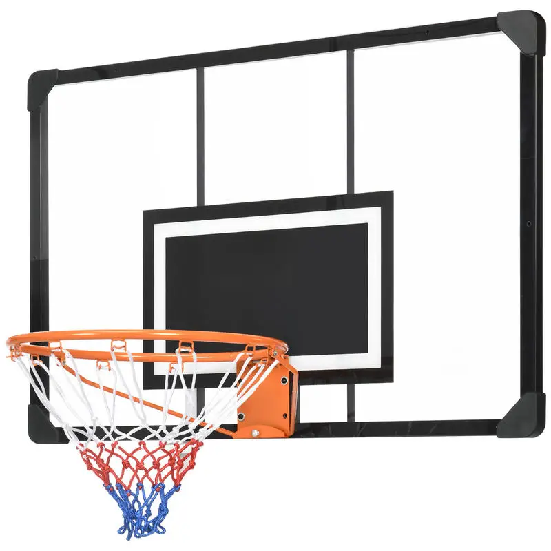 Wall Basketball Hoop, Basketball Hoop, with Mounting Screws and Wrench, for Outdoor, Black, Transparent, Orange
Wall Basketball Hoop, Basketball Hoop, with Mounting Screws and Wrench, for Outdoor, Black, Transparent, Orange