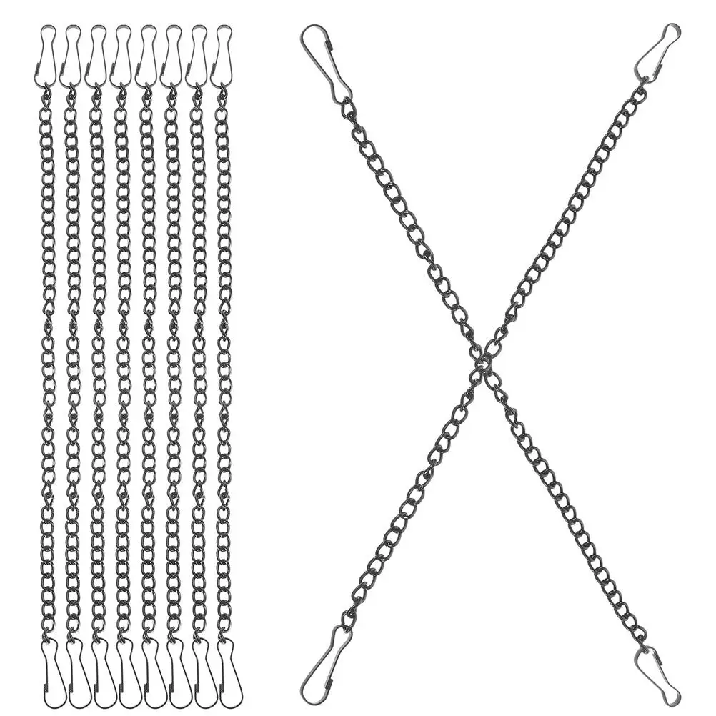 20 pcs Black Hanging Chains 1.2mm Thick 20cm Long for Doorplates Billboards Plants Photos Metal Chains with Hooks
20 pcs Black Hanging Chains 1.2mm Thick 20cm Long for Doorplates Billboards Plants Photos Metal Chains with Hooks