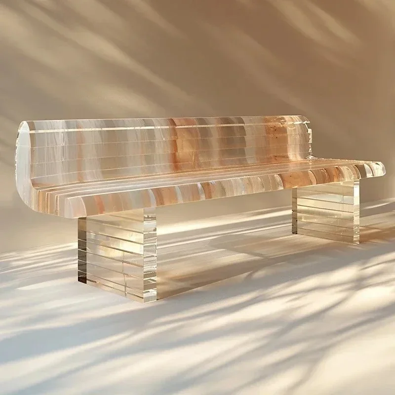 AATransparent Resin Furniture Clothing Store Rest Shoe Changing Stool Hotel Clubhouse Hot Spring Resort Bench
AATransparent Resin Furniture Clothing Store Rest Shoe Changing Stool Hotel Clubhouse Hot Spring Resort Bench