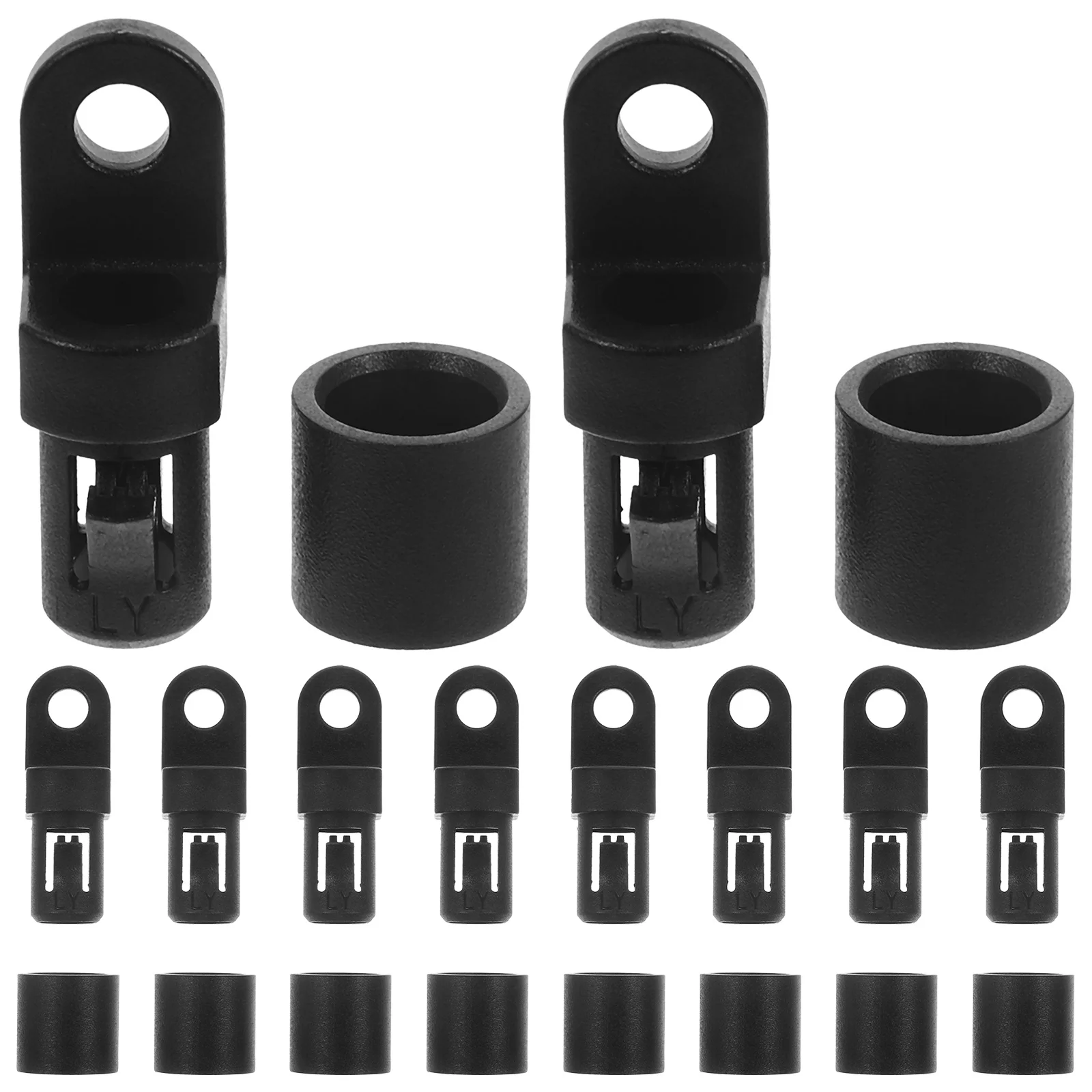 10Pcs Bungee Cord Hook Ends Terminal for Canoe Kayak Boat Elastic Rope Fixing Water Resistant Corrosion Proof Plastic
10Pcs Bungee Cord Hook Ends Terminal for Canoe Kayak Boat Elastic Rope Fixing Water Resistant Corrosion Proof Plastic