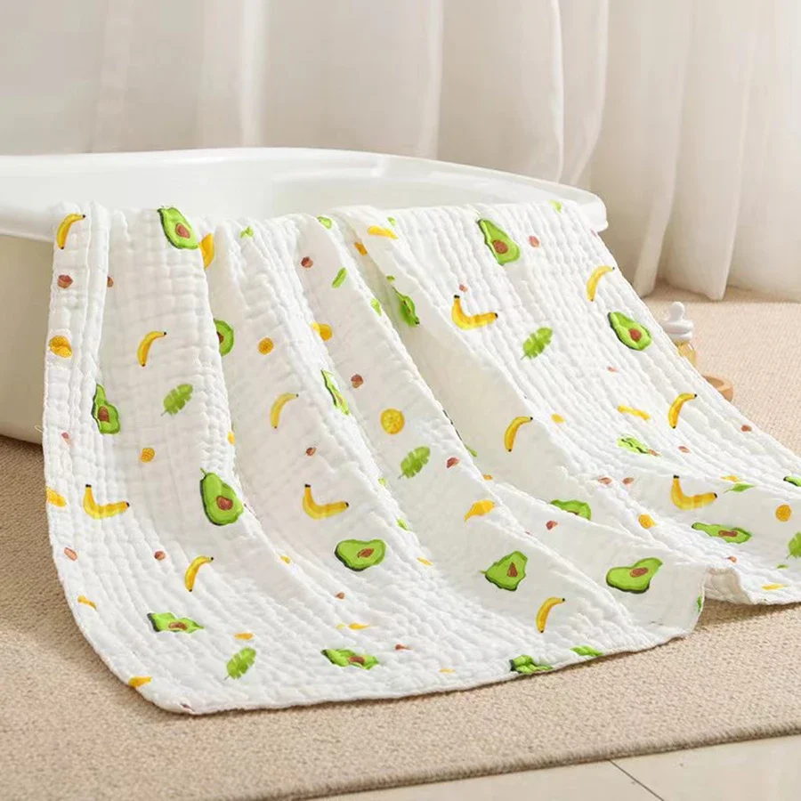 Baby Bath Towel Pure Cotton Gauze Absorbent Newborn Blanket Newborn Baby Shower Bag Children's Towel Soft
Baby Bath Towel Pure Cotton Gauze Absorbent Newborn Blanket Newborn Baby Shower Bag Children's Towel Soft
