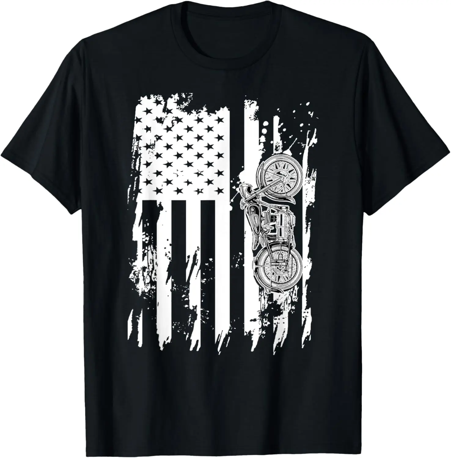 The latest t-shirt - Vintage Retro Motorcycle T-Shirt Detailed With American Flag T-Shirt
The latest t-shirt - Vintage Retro Motorcycle T-Shirt Detailed With American Flag T-Shirt