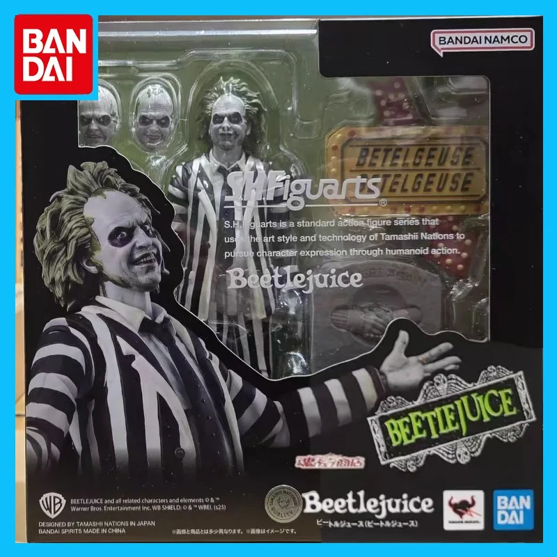 bandai Original Genuine S.H.Figuarts Anime Figure Beetlejuice Action Figure Toys For Boys Girls Gift Collectible Model Ornaments
bandai Original Genuine S.H.Figuarts Anime Figure Beetlejuice Action Figure Toys For Boys Girls Gift Collectible Model Ornaments