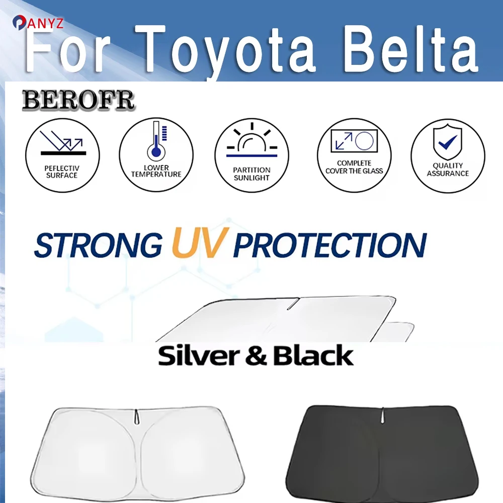 For Toyota Belta Yaris sedan XP90 2007~2012 2008 Car Sun Visor Front Windshield Sunshade Heat Insulation Summer Auto Accessories
For Toyota Belta Yaris sedan XP90 2007~2012 2008 Car Sun Visor Front Windshield Sunshade Heat Insulation Summer Auto Accessories