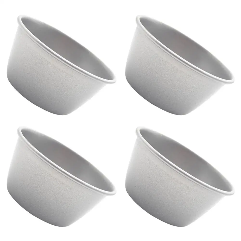 4 Pcs Baking Cups Pudding Mold High Carbon Steel Non Sticky Easy Wash Household Portable Baking Pan
4 Pcs Baking Cups Pudding Mold High Carbon Steel Non Sticky Easy Wash Household Portable Baking Pan