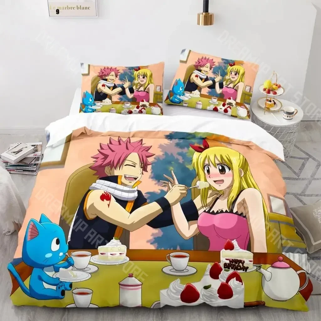 3D Print Fairy Tail Bedding Set Japanese Anime Boys Girls Gift Bedroom Decor Single Twin Full Queen Size Home Textiles Dropshipp
3D Print Fairy Tail Bedding Set Japanese Anime Boys Girls Gift Bedroom Decor Single Twin Full Queen Size Home Textiles Dropshipp
