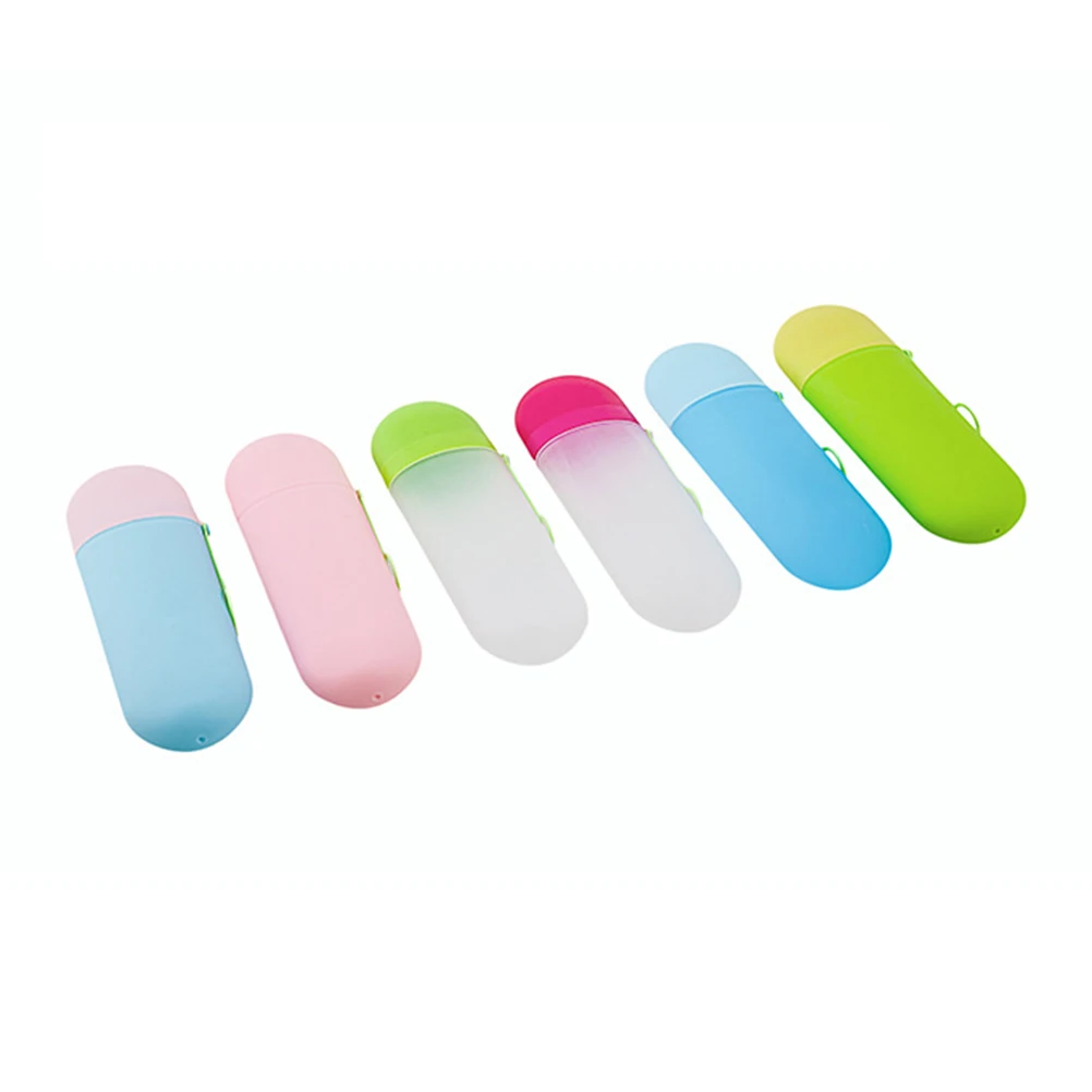 Toothbrush Box Travel Holder Case Traveling Storage and Toothpaste with Cover Pink Container
Toothbrush Box Travel Holder Case Traveling Storage and Toothpaste with Cover Pink Container
