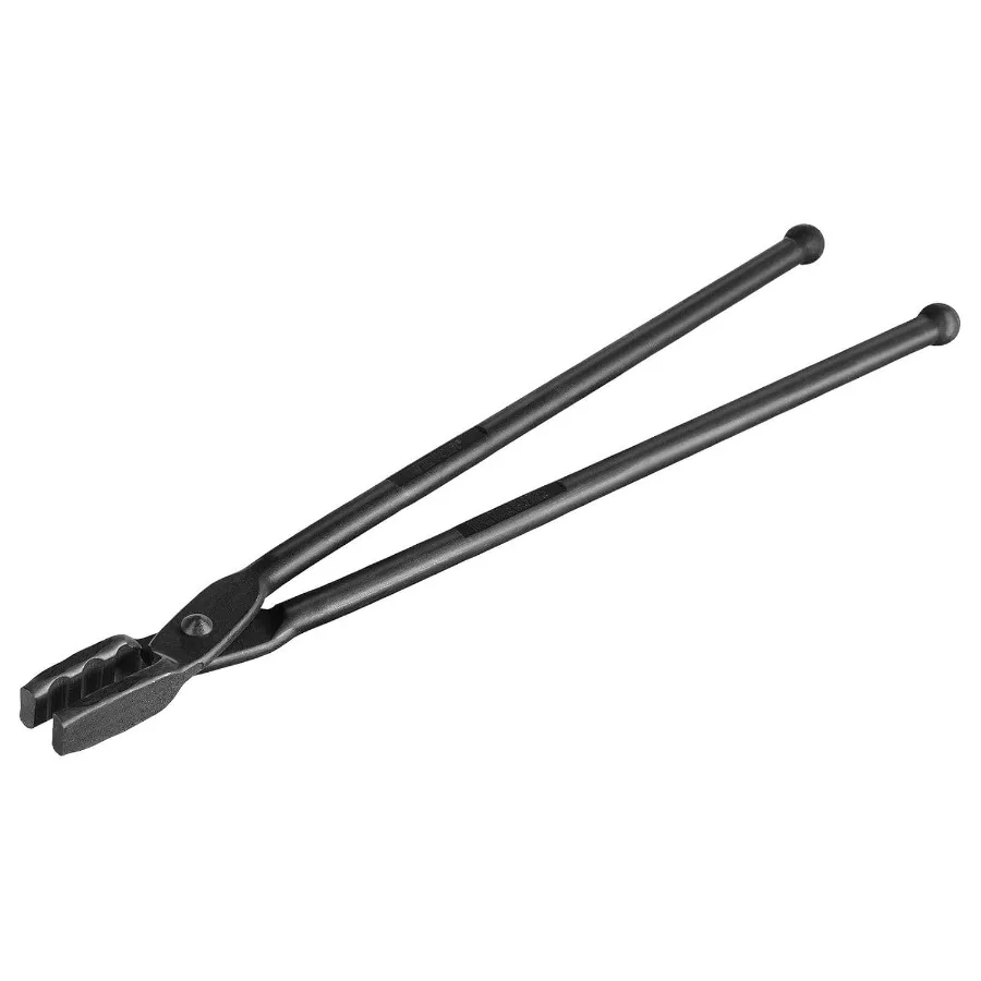 Blacksmith Tongs 18 Wolf Jaw Tongs Carbon Steel Forge Tongs with A3 Steel Rivets for Horseshoes Curved Shapes Block Forgings fo
Blacksmith Tongs 18 Wolf Jaw Tongs Carbon Steel Forge Tongs with A3 Steel Rivets for Horseshoes Curved Shapes Block Forgings fo