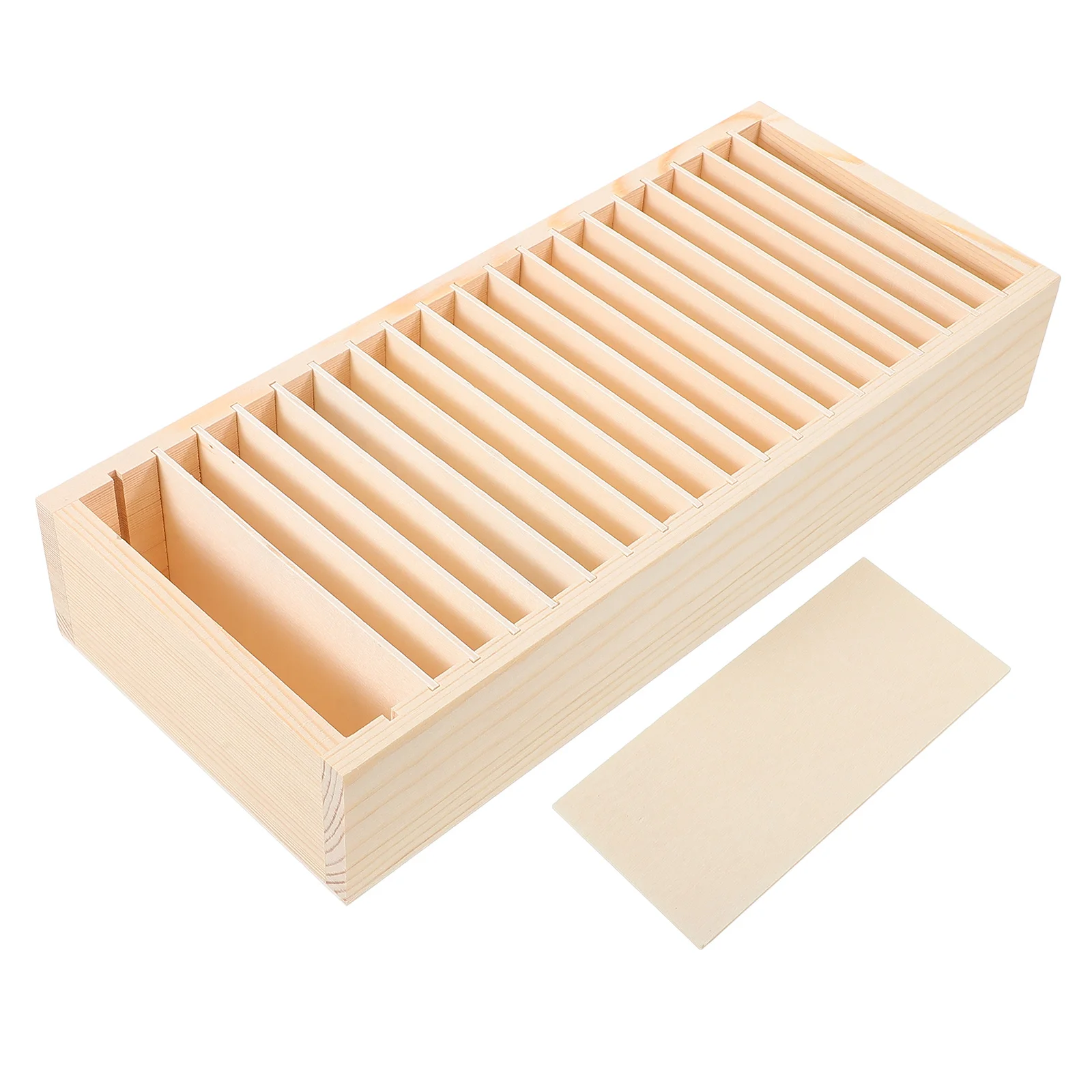 Wooden Storage Box Business Cards Organizer Desktop Holder Compartment Case Name Small Items Storage
Wooden Storage Box Business Cards Organizer Desktop Holder Compartment Case Name Small Items Storage