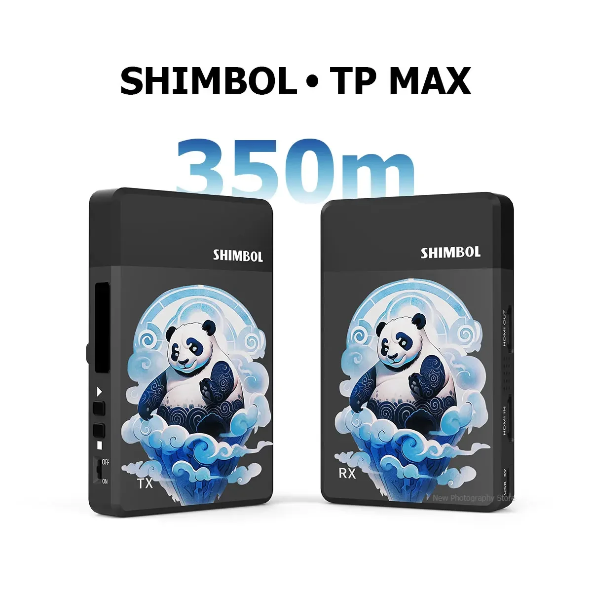 SHIMBOL TP Max 350m/1000ft Wireless Video Transmission System HD 1080P RX TX Set Upgraded TP Mini
SHIMBOL TP Max 350m/1000ft Wireless Video Transmission System HD 1080P RX TX Set Upgraded TP Mini