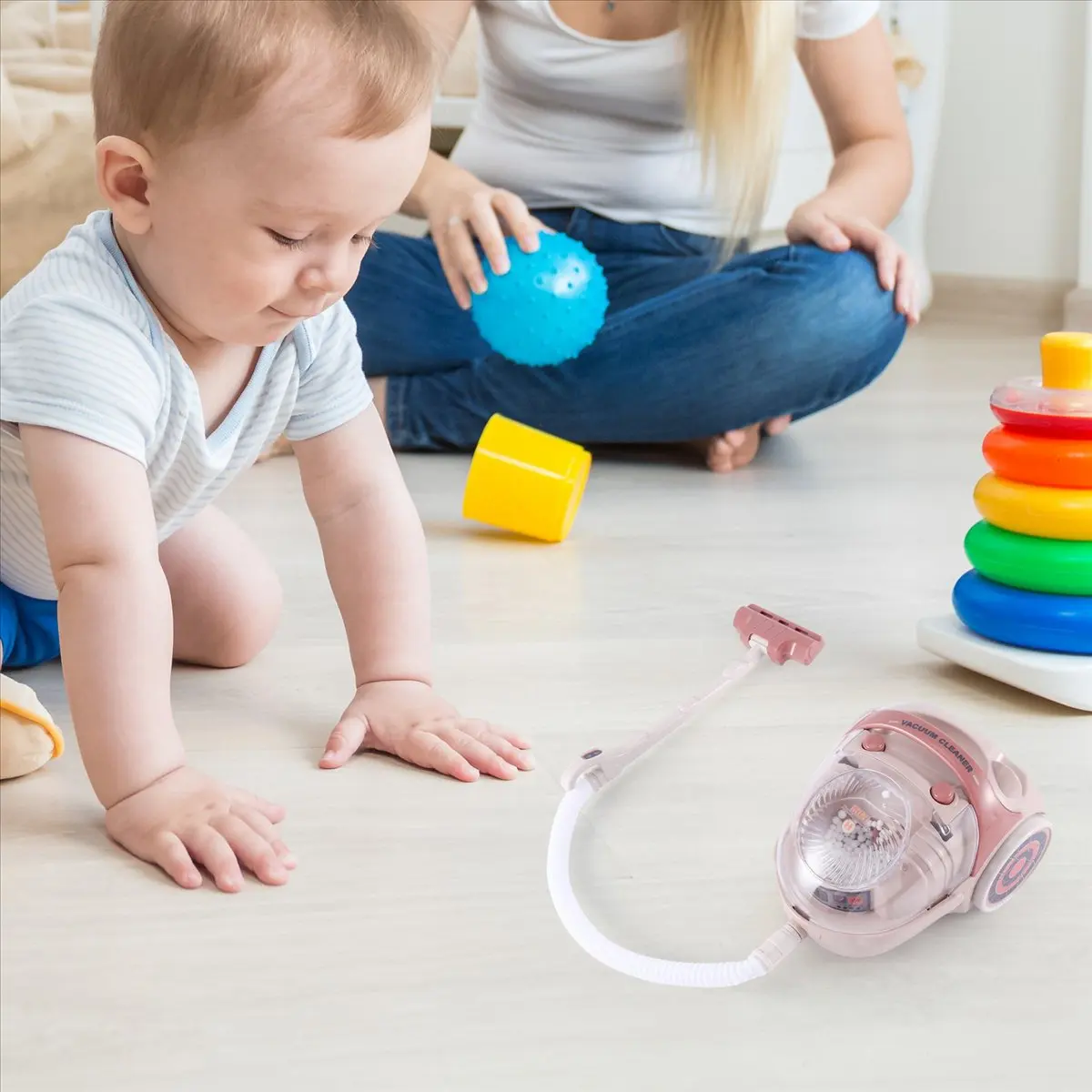 (A25M) YH129-4SE Household Simulation Electric Vacuum Cleaner Children's Small Home Appliances Kitchen Toys Boys and Girls Set
(A25M) YH129-4SE Household Simulation Electric Vacuum Cleaner Children's Small Home Appliances Kitchen Toys Boys and Girls Set