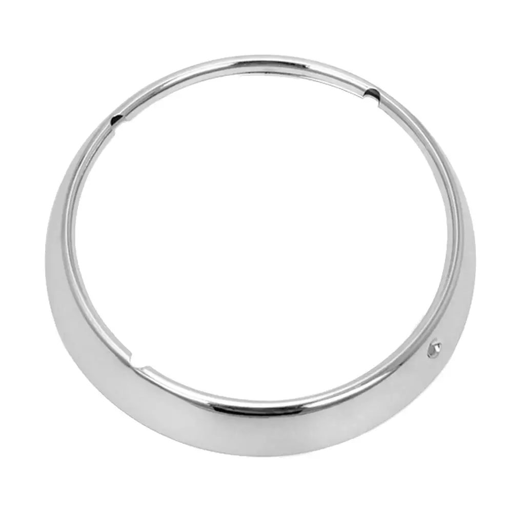 Chrome Headlight Bezel Trim Ring Protector Metal Cover Motorcycle Light Kit for Round Classic Rear Motorcycle Headlight
Chrome Headlight Bezel Trim Ring Protector Metal Cover Motorcycle Light Kit for Round Classic Rear Motorcycle Headlight
