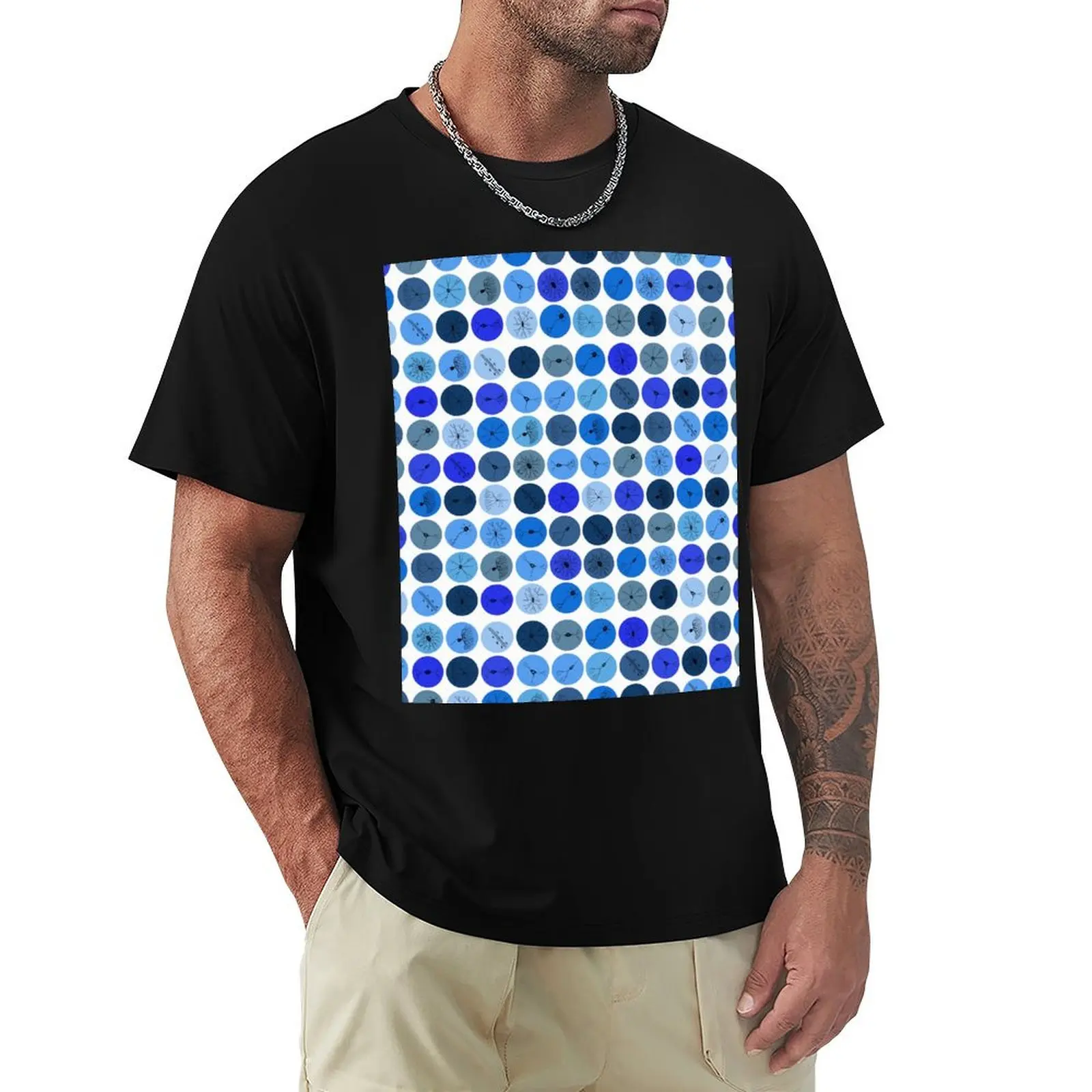 Blue Neuron Dots T-Shirt All Match Basic Short Sleeve Top
Blue Neuron Dots T-Shirt All Match Basic Short Sleeve Top
