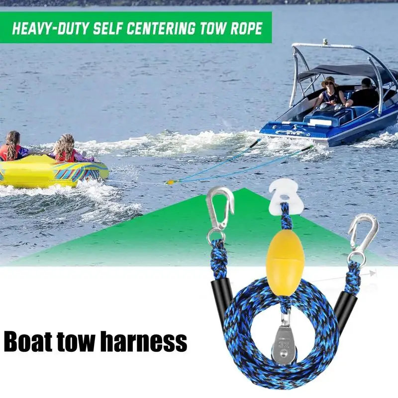 Ski Tow Rope Boat Control Tow Rope Tubing Harness High Strength 4 Riders Tow Rope Pulling Towing Tube For Water Sports
Ski Tow Rope Boat Control Tow Rope Tubing Harness High Strength 4 Riders Tow Rope Pulling Towing Tube For Water Sports