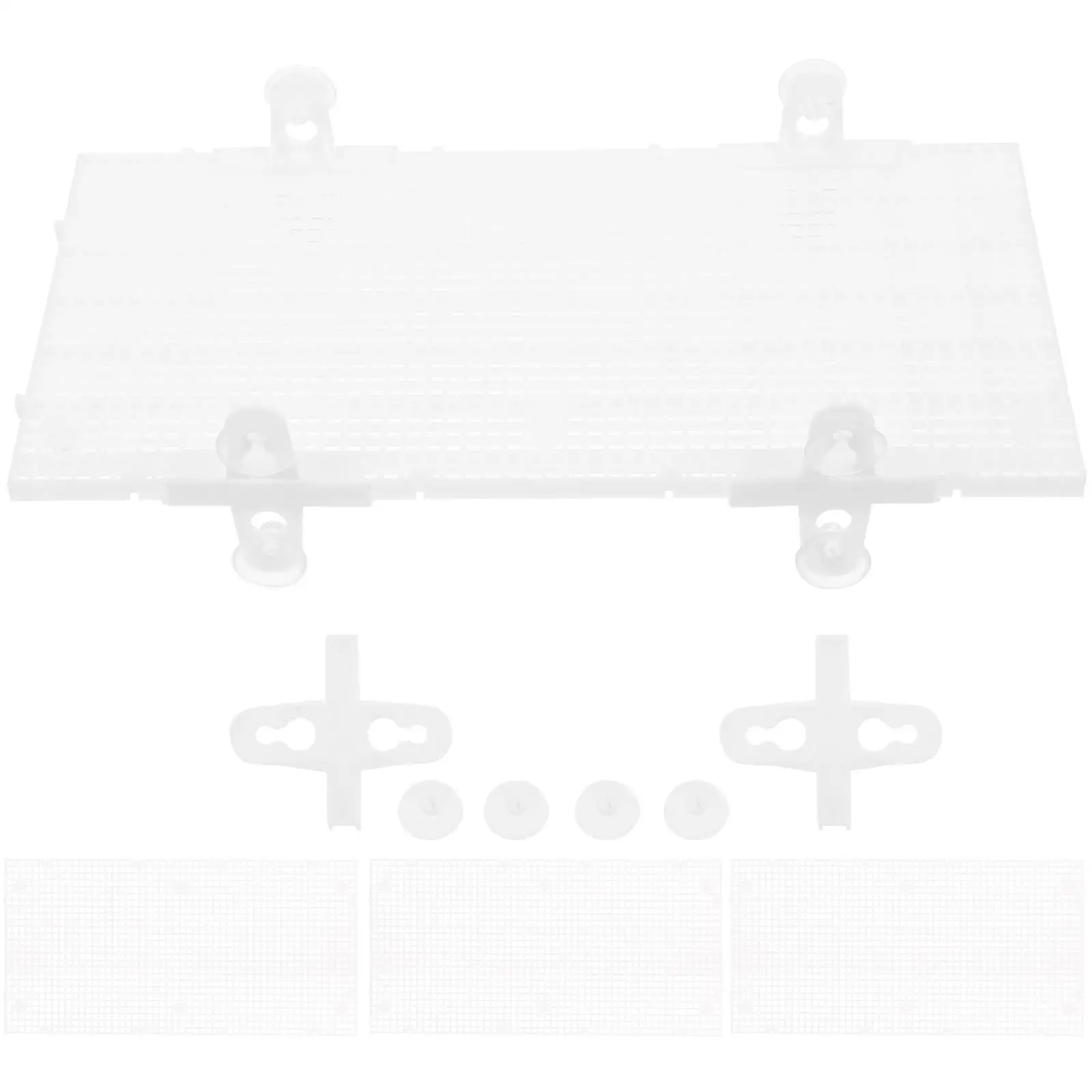 4 Pcs Aquarium Divider Fish Tank Isolation Board PP Separator for Betta Reptiles Baby Juveniles Grid Bottom Filter Durable Easy
4 Pcs Aquarium Divider Fish Tank Isolation Board PP Separator for Betta Reptiles Baby Juveniles Grid Bottom Filter Durable Easy