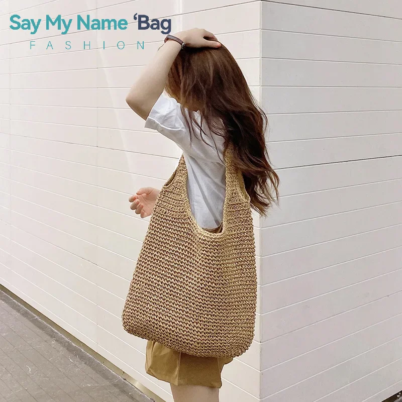 French Style Large Capacity Woven Straw Woven Bag For Women New Beach Vacation Shoulder Bag Casual Commuting Tote Bag Purse
French Style Large Capacity Woven Straw Woven Bag For Women New Beach Vacation Shoulder Bag Casual Commuting Tote Bag Purse