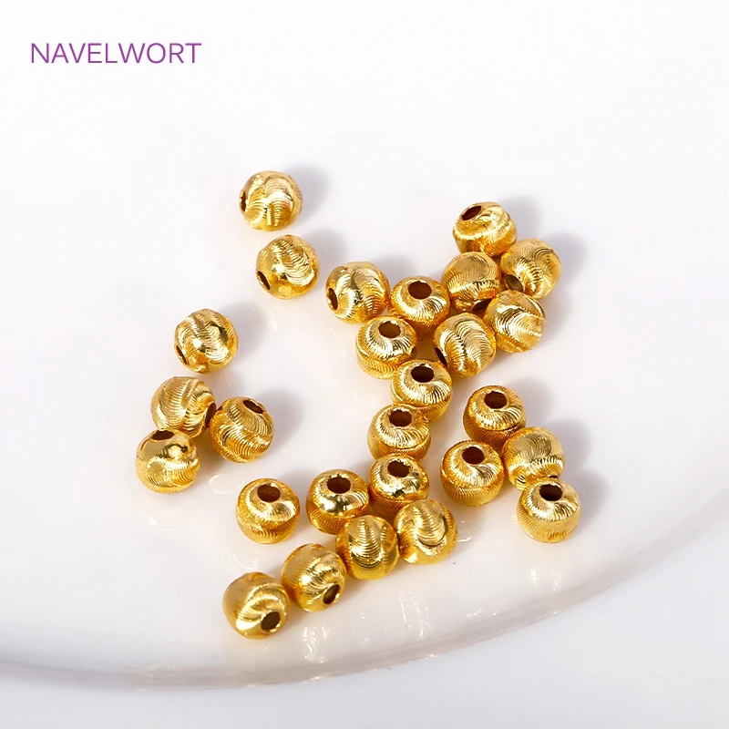 фурнитура для бижутерии Бусины с покрытием из 18-каратного золота, принадлежности для ювелирных изделий, латунные металлические бусины россыпью, фурнитура для изготовления браслетов и ожерелий, оптовая продажа 
фурнитура для бижутерии Бусины с покрытием из 18-каратного золота, принадлежности для ювелирных изделий, латунные металлические бусины россыпью, фурнитура для изготовления браслетов и ожерелий, оптовая продажа