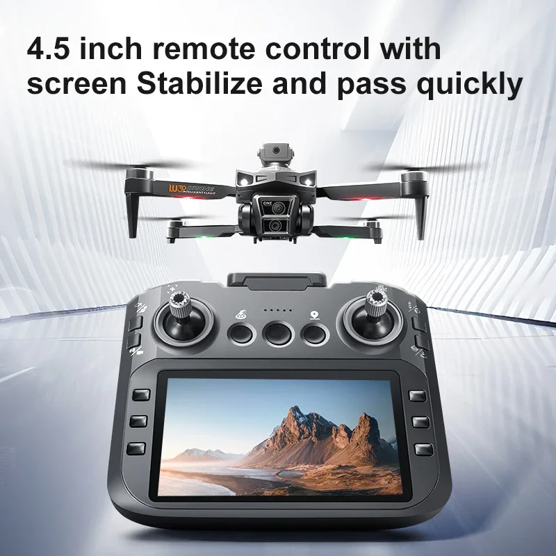 Новый LU30 GPS Дрон 6K Профессиональная HD-камера с экраном Складное предотвращение препятствийRC Вертолет Бесщеточный 5G WIFI FPV Дрон Игрушка
Новый LU30 GPS Дрон 6K Профессиональная HD-камера с экраном Складное предотвращение препятствийRC Вертолет Бесщеточный 5G WIFI FPV Дрон Игрушка