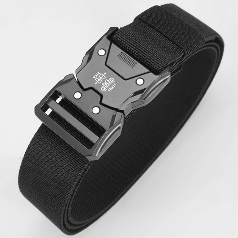 Classic Design Fashion Matching Essentials Tactical Quick Release Snap Snap Elastic Leisure Outdoor Training Belt
Classic Design Fashion Matching Essentials Tactical Quick Release Snap Snap Elastic Leisure Outdoor Training Belt
