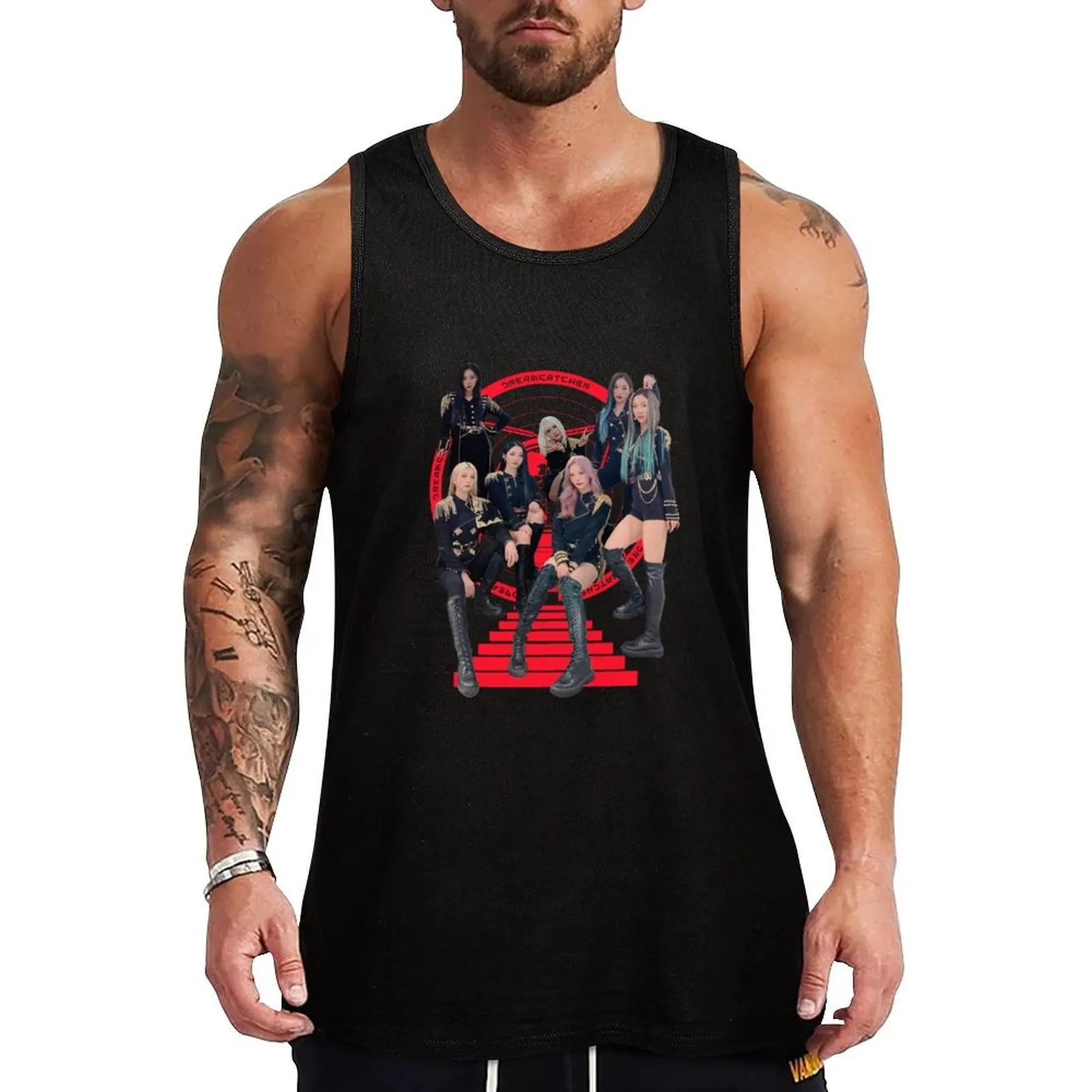 DREAMCATCHER A:FU GROUP PIC WITH LOGO Tank Top Casual Sleeveless Tank Top Loose Fit Daily Wear
DREAMCATCHER A:FU GROUP PIC WITH LOGO Tank Top Casual Sleeveless Tank Top Loose Fit Daily Wear