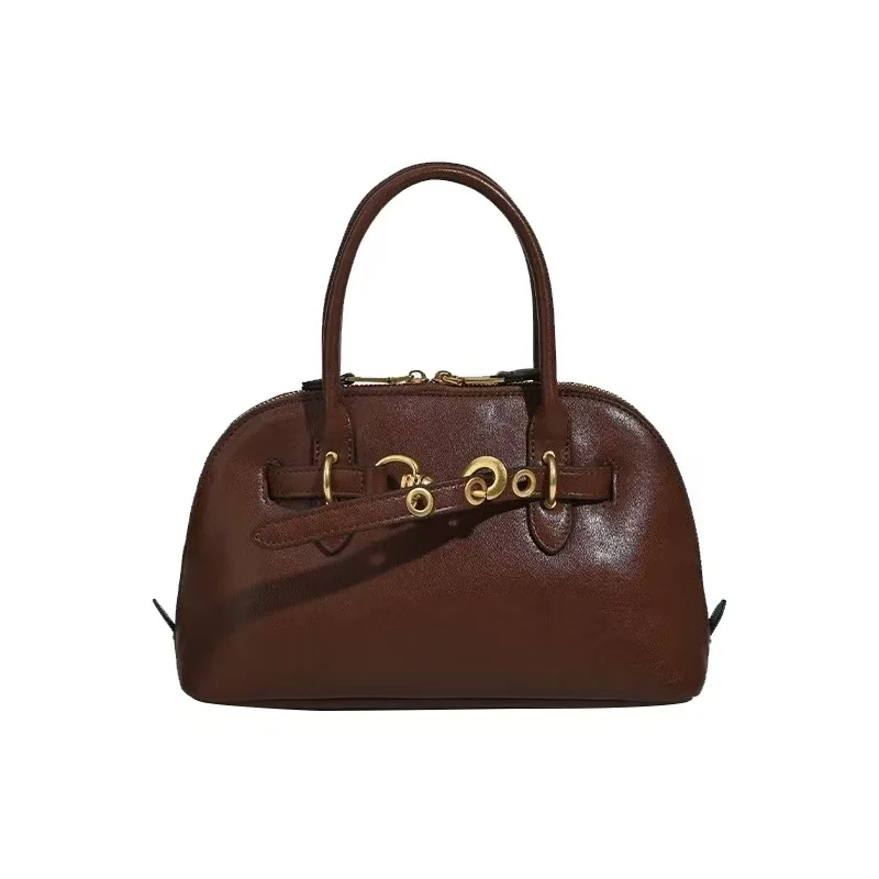 2024 Mid century genuine leather bowling fashionable business shopping tote shoulder handbag
2024 Mid century genuine leather bowling fashionable business shopping tote shoulder handbag