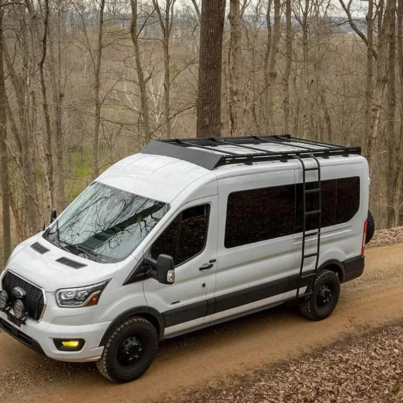 Custom Color Aluminum/Steel Roof Rack for Transit Van Roof Rack
Custom Color Aluminum/Steel Roof Rack for Transit Van Roof Rack