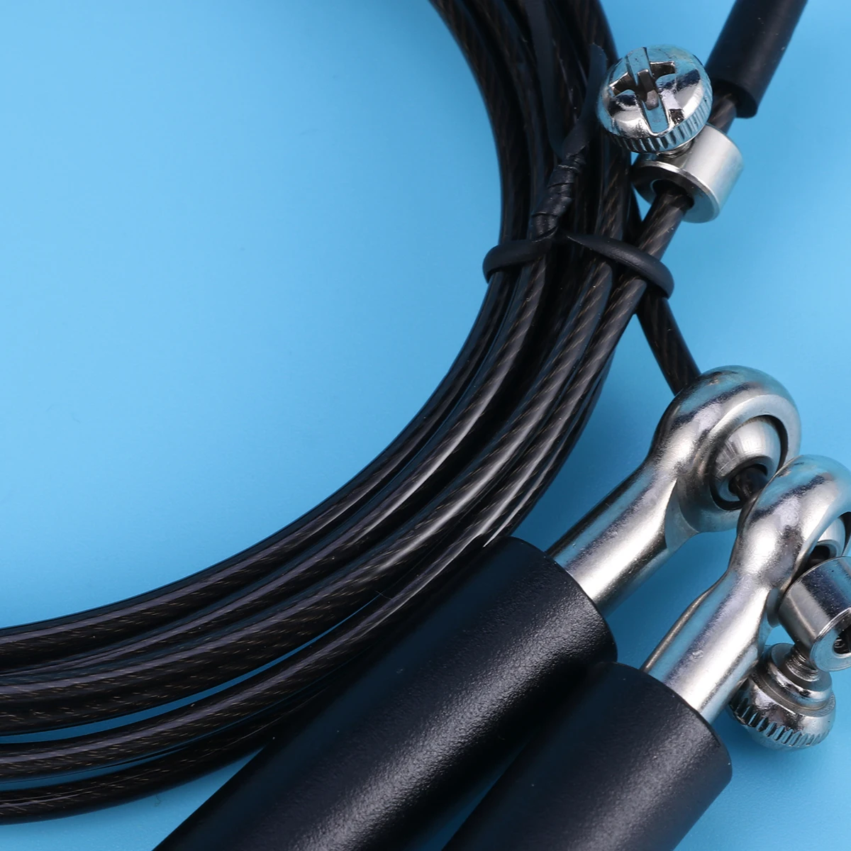 Aluminum Handle Jump Rope Ball Bearing Adjustable Cable Length Fitness Workout Cardio Exercise Gym Home Use Skipping Rope
Aluminum Handle Jump Rope Ball Bearing Adjustable Cable Length Fitness Workout Cardio Exercise Gym Home Use Skipping Rope