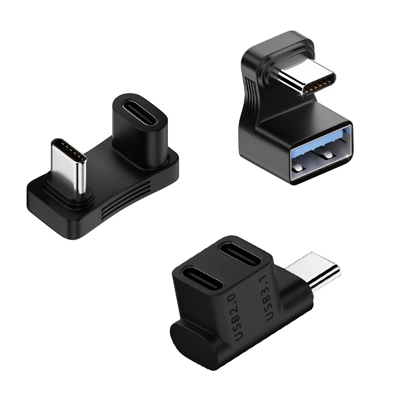 180 Degree U-shaped 100W USB 3.1 Type C Male to female 1 to 2 Adapter OTG 10Gbps Fast Data 4K Tablet USB-C Charging Converter
180 Degree U-shaped 100W USB 3.1 Type C Male to female 1 to 2 Adapter OTG 10Gbps Fast Data 4K Tablet USB-C Charging Converter