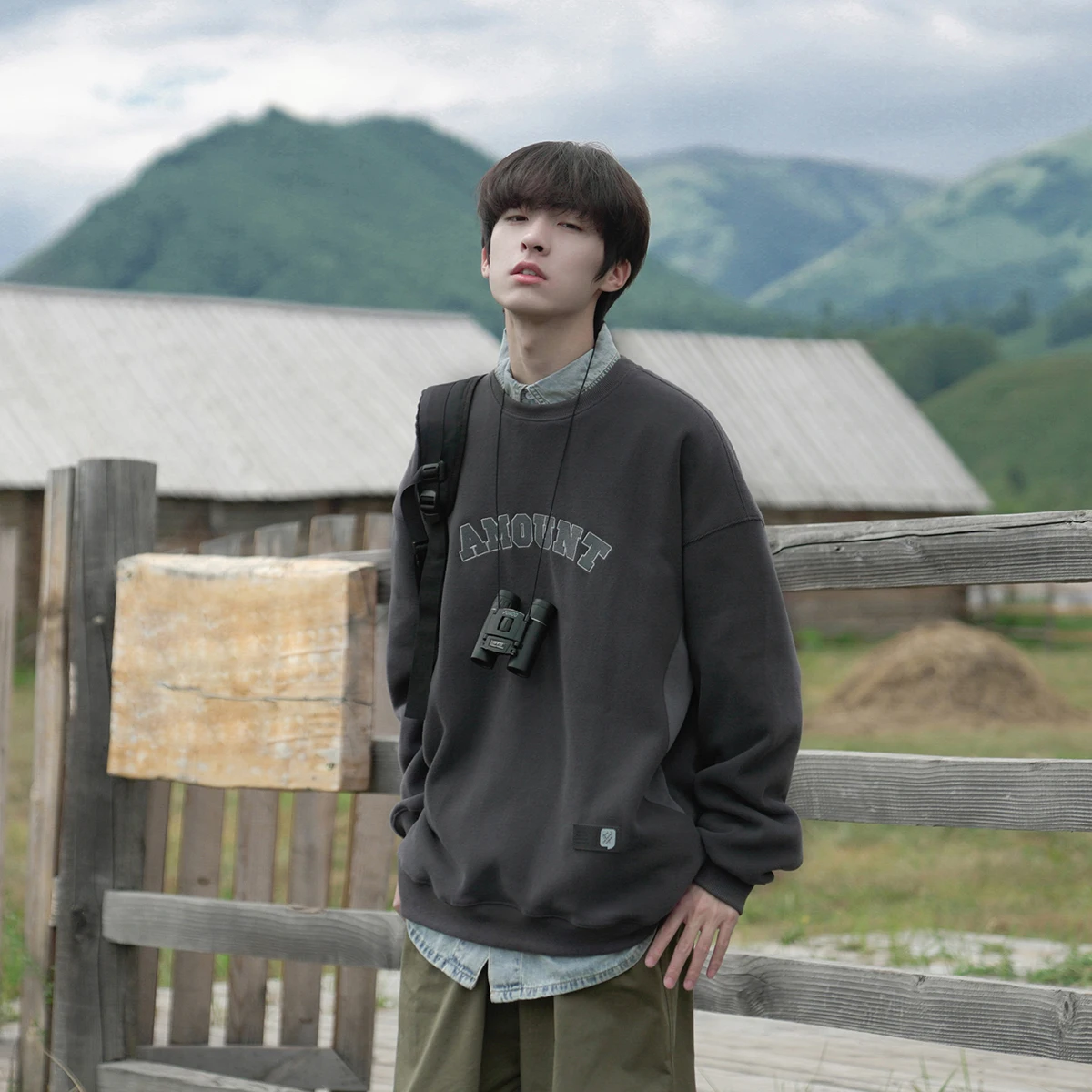 Dark Gray Brown Spring Men's Hoodie Letter Embroidery Color Round Neck Pullover Loose Tide Brand Couple Style Top M-2XL
Dark Gray Brown Spring Men's Hoodie Letter Embroidery Color Round Neck Pullover Loose Tide Brand Couple Style Top M-2XL