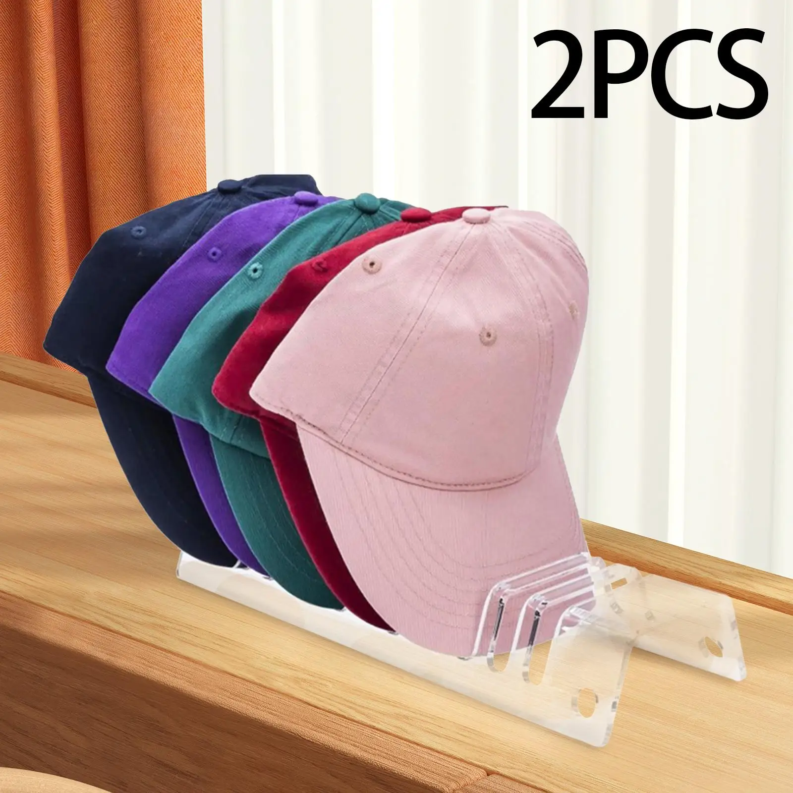 2 Pieces Acrylic Baseball Cap Holder Baseball Hat Storage Organizer Clear Lightweight No Install Baseball Cap Stand for Shelf
2 Pieces Acrylic Baseball Cap Holder Baseball Hat Storage Organizer Clear Lightweight No Install Baseball Cap Stand for Shelf