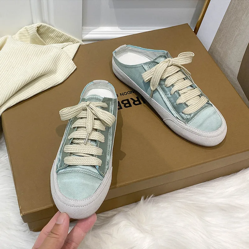 Women's Sneakers Shoes Woman Lace Up Flats Comfort Female White Platform Ladies Shallow Footwear Non-slip 2024Miu Autumn Fashion
Women's Sneakers Shoes Woman Lace Up Flats Comfort Female White Platform Ladies Shallow Footwear Non-slip 2024Miu Autumn Fashion
